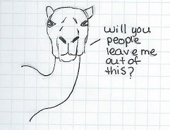 This camel would like to point out that comparisons to him are ALSO a potentially inaccurate analogy and yet no one's writing papers about HIM.  He has feelings too you know.